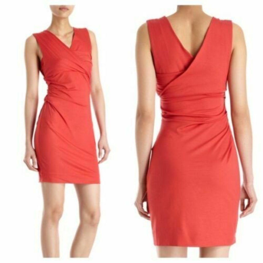 Dvf Diane Von Furstenberg Parker Draped Dress